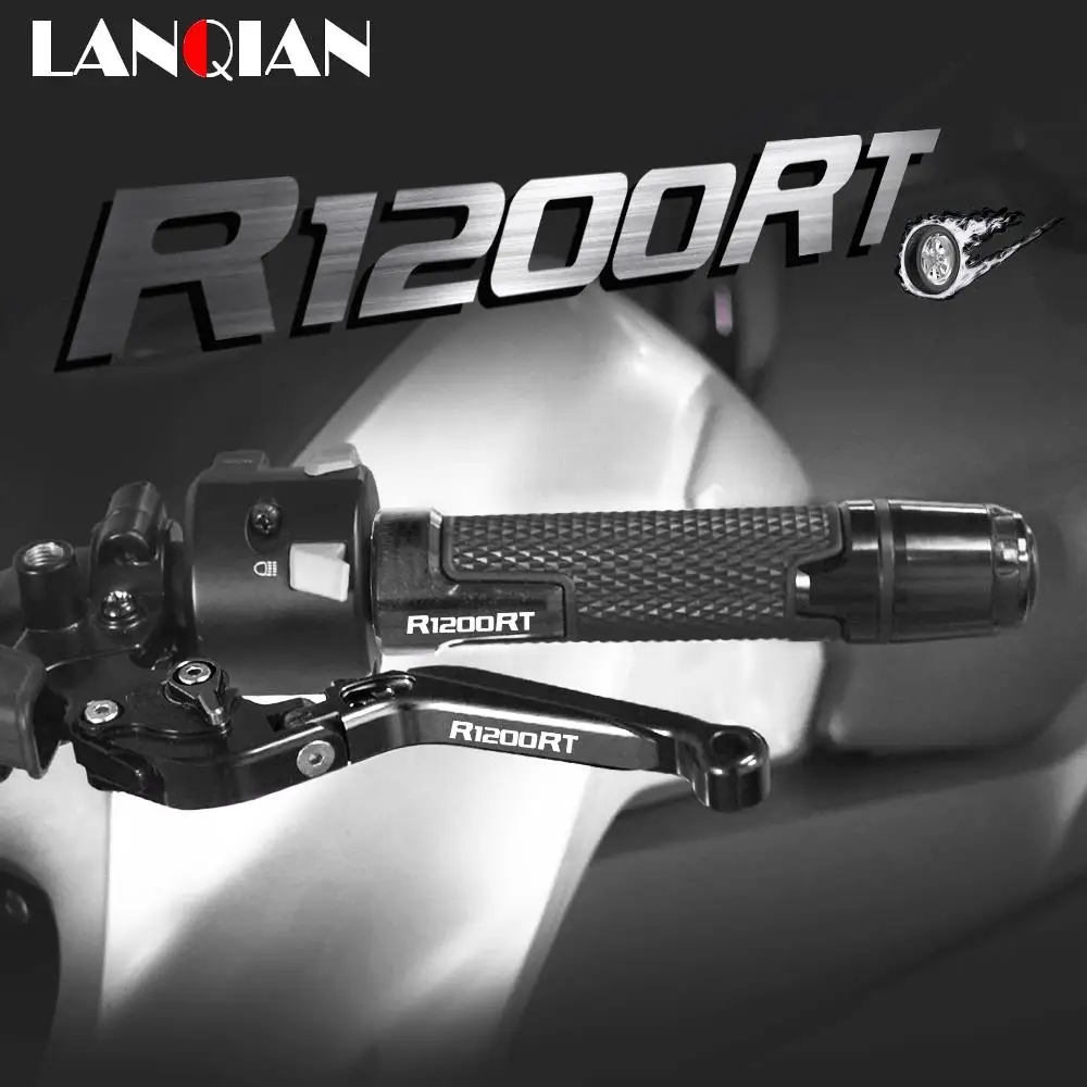 

Motorcycle Brake Clutch Levers Handlebar Handle Hand Grips ends For BMW R1200RT 2010-2013 R 1200 RT SE 2014 2015 2016 2017 2018