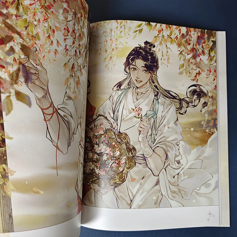 1 книга оригинальная небесная официальная благословение комикс коллекция