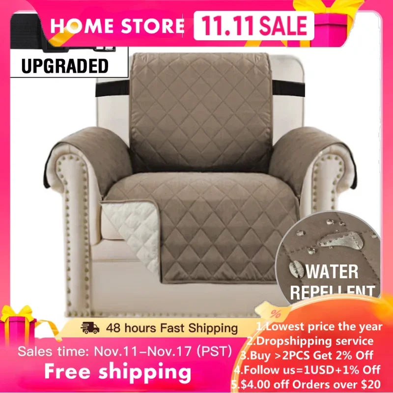 

1 2 3 4 Seater Water Proof Sofa Mat Sofa Cover for Kids Pet Dog Couch Slipcovers Pad for Living Room Furniture Protector Covers