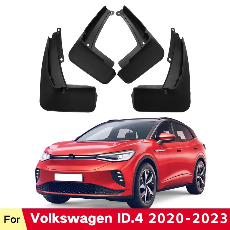 

Брызговики для Volkswagen ID.4 X CROZZ VW ID4 ID 4 2020 2024, брызговики на крыло, передние и задние брызговики, автомобильные аксессуары