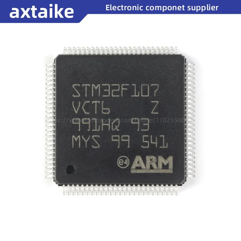STM32F107 STM32F107RCT6 STM32F107RBT6 STM32F107VBT6 STM32F107VCT6 LQFP-64/100 ARM MCU SMD IC Microcontroller