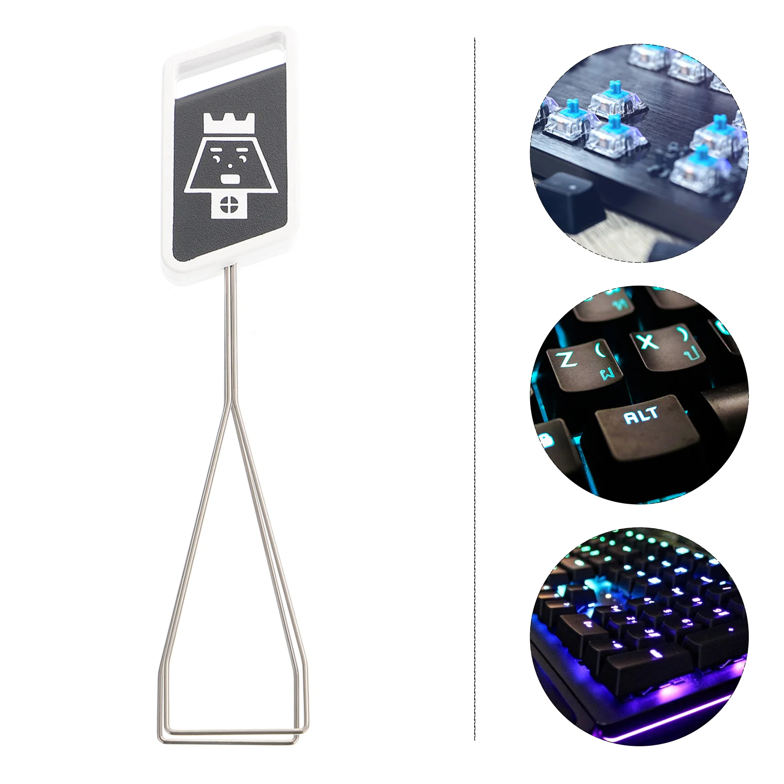 

Key Caps Puller Steel Wire Mechanical Keyboard Key Puller Computer Accessory