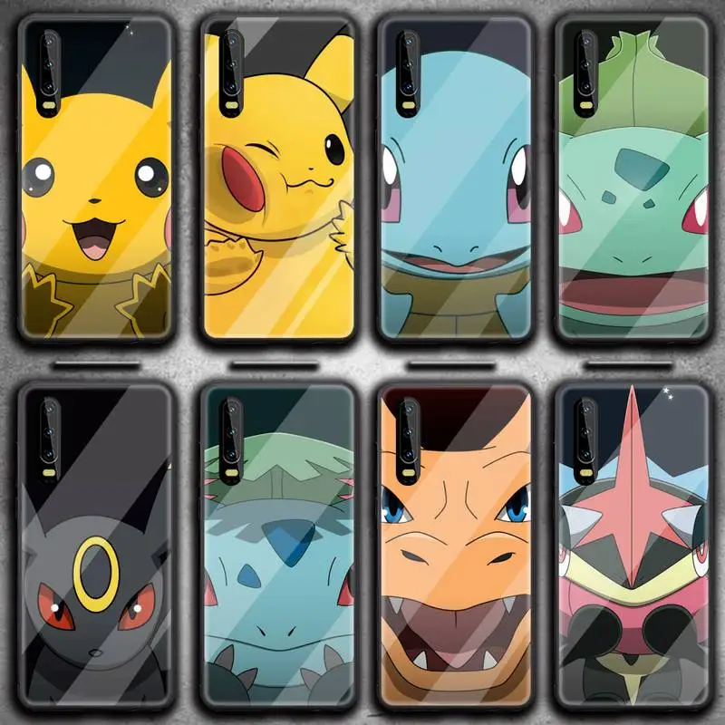 

Pokemon Pocket monster Pikachu Phone Case for Huawei P20 P30 P40 lite E Pro Mate 40 30 20 Pro P Smart 2020