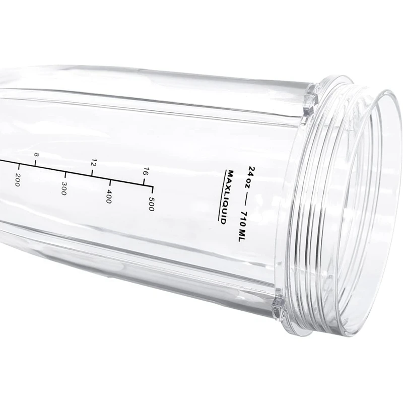 Сменная чашка для блендера с крышкой чашки 24 унции Ninja Auto IQ BL480 BL482 BL642 NN102 BL682 BL450 BN751