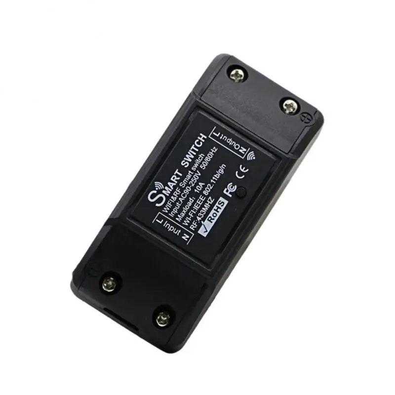 Автоматический выключатель Wi-Fi RF433 100-245 В таймер умный модуль двойного управления