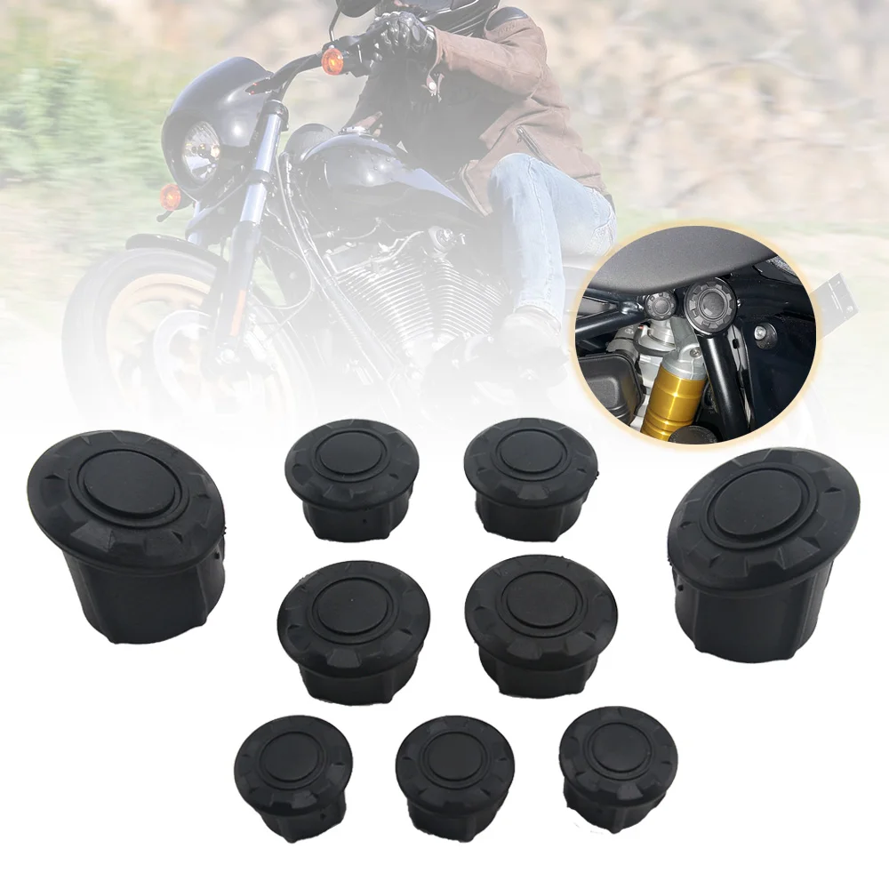 

For BMW R1200GS R1250GS LC R1250 GS Adventure adv R 1200 GS 1200GS Frame Hole Cover Caps Plug Decorative Frame Cap Motorcycle
