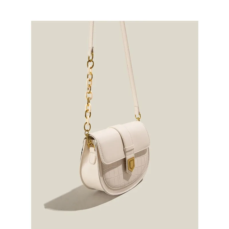 

Withered new summer messenger bag saddle bag Office Lady Bag Women's bag French minority bag women's bag high sense armpit bag