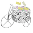 Трехколесный велосипед Форма коробка конфет Творческий изысканный подарок металлический закуски конфетная тележка конфетная стойка фестиваль Ornamen домашний декор Пуховок для Стеллаж для выставки товаров