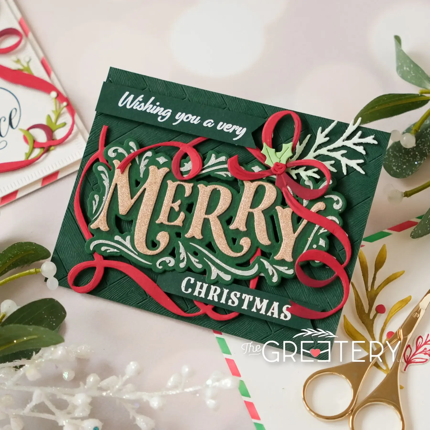 Металлический трафарет сделай сам для рождественских людей скрапбукинга