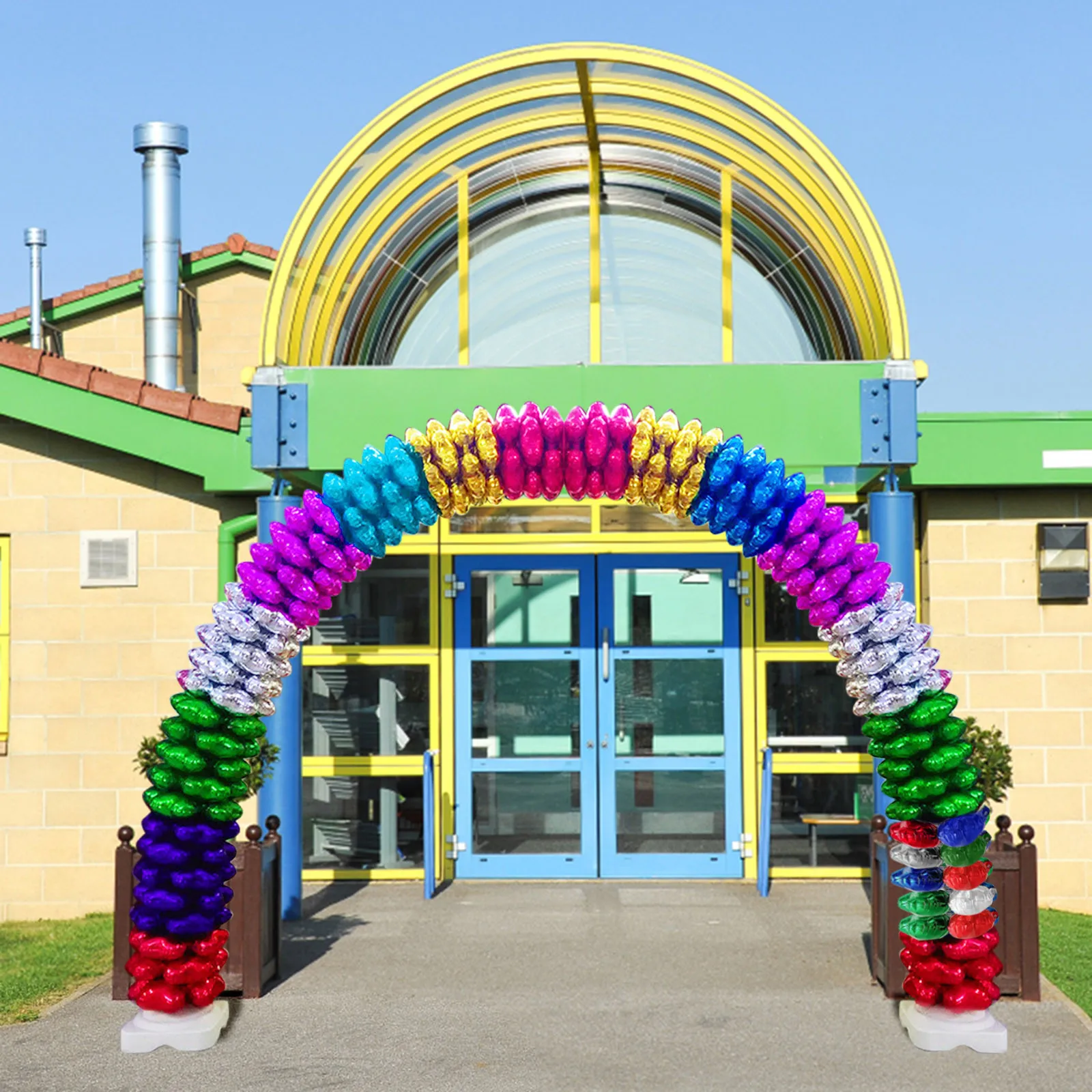 

Aluminum Foil Balloon Festival Festival Birthday Party Wedding Party Decoration Stuffing Balloons Kit