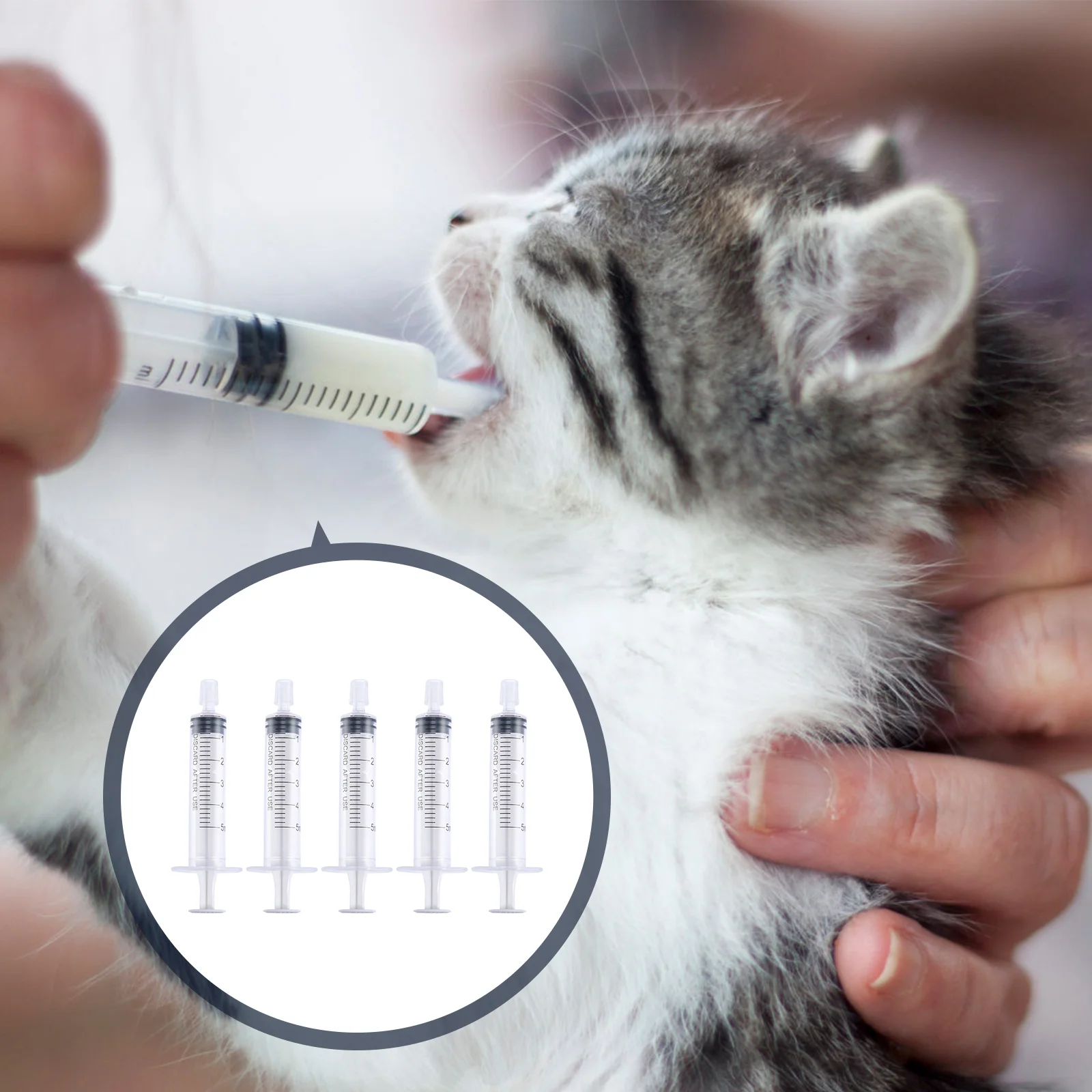 

Syringe Liquid Dispensermeasuring Applicator Setmedicine Dispensing Needle Free Measurementsterile Tool