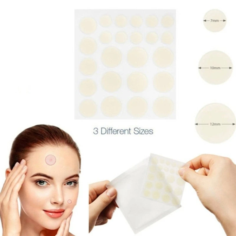 

3pcs 108 Dots Acne Patch Pimple Patches Blemish Protective Cover Absorbing Spot