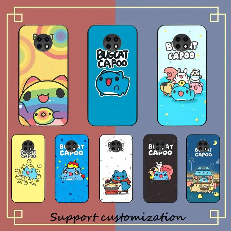 

Love Cat Comic Cat Bugcat Capoo Phone Case for Redmi 5 6 7 8 9 A 5plus K20 4X S2 GO 6 K30 pro