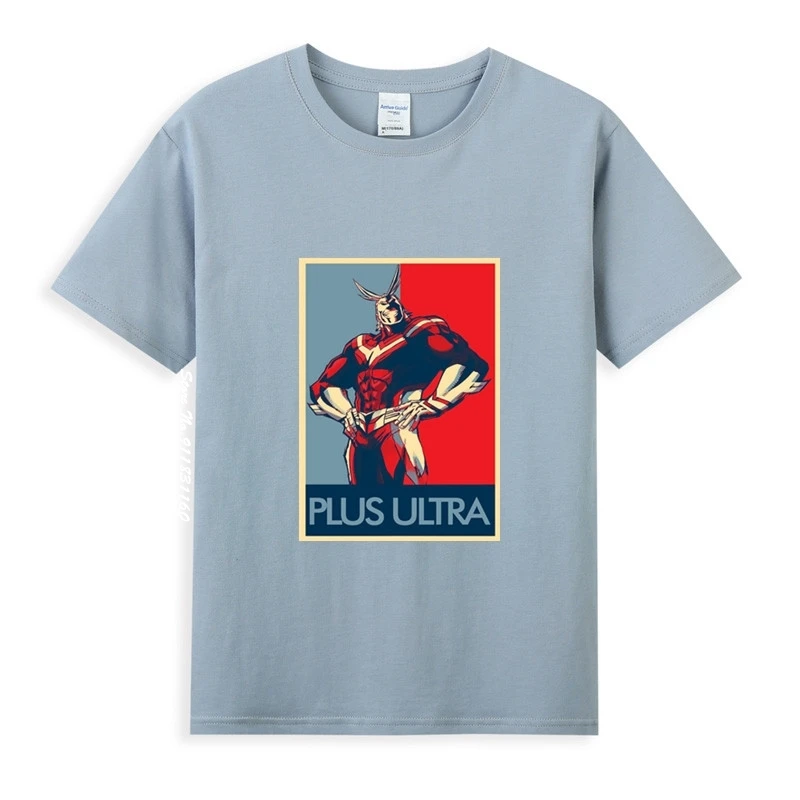 

Boku No hero Academia All Might Plus Ultra (Hope) T-Shirt Homme Summer Tops Tee Shirt Pure Cotton Vogue Style Unisex