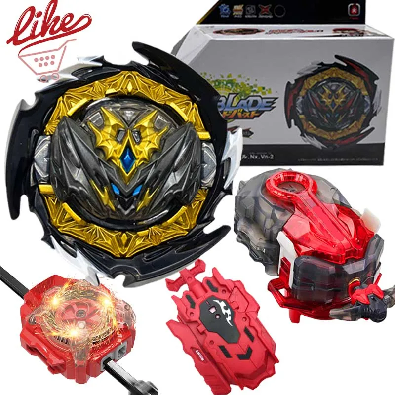 

Laike DB B-180 Dynamite Belial Spinning Top B180 Bey with Custom Launcher Box Set Toys for Children