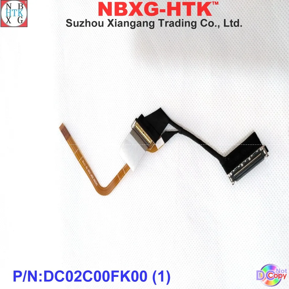 

Для ноутбука Dell XPS 13 9370 9380 LCD LED лента для показа кабель камеры 0KJK1H DC02C00FK00 02CJMN DC02C00FJ00 DC02C00FL00 01G79V