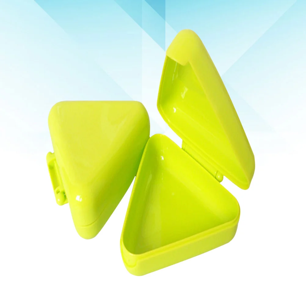 

2 PCS Triangle Rice Ball Mold Decor Kit Seaweed Sushi Set Baking Accessories