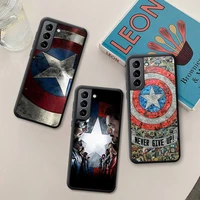 marvel avenger hero captain america phone case silicone soft for samsung galaxy s21 ultra s20 fe m11 s8 s9 plus s10 5g lite 2020