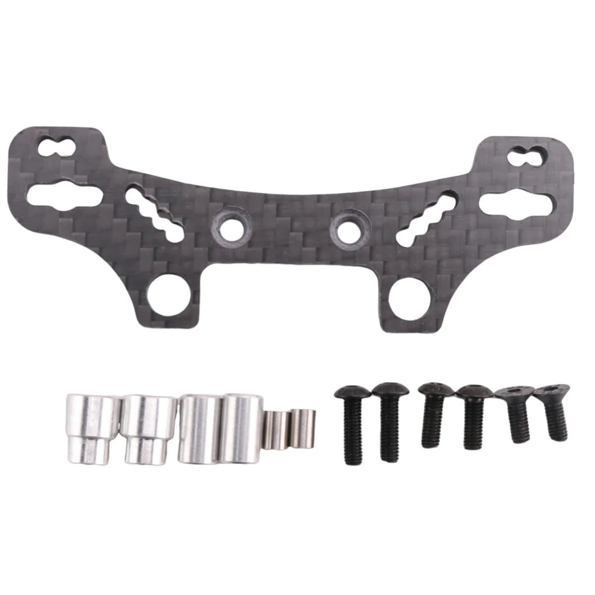 Амортизирующая башня из углеродного волокна для Tamiya TT02 TT-02 TT02D TT02R TT02T 1/10 детали