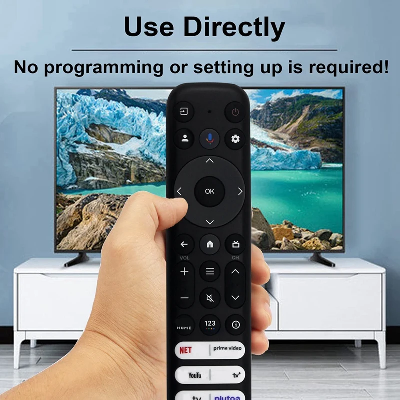 RC813A Remote Control Replace For TCL Q550G Q650G Q670G Q750G QM850G S370G S450G S470G S550G FHD HDR LED UHD QLED Tvs
