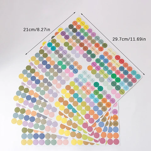 Набор наклеек для эфирных масел 192 шт.