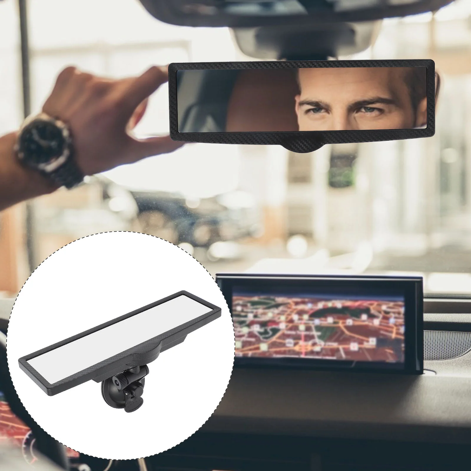 

Rear View Mirror Car Mirror Interior Rearview Mirrors Universal Accessories