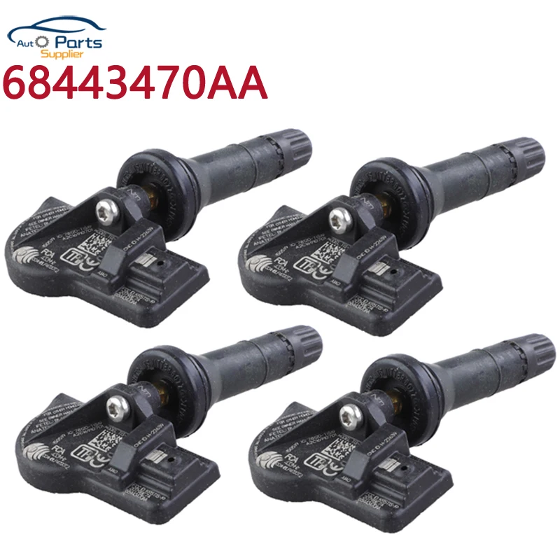 

Новинка 68443470AA TPMS 433 МГц датчик давления в шинах подходит для 2018-2021 Jeep Grand Cherokee WK для 2018-2021 Dodge Durango