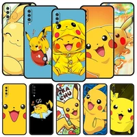 pokemon kawaii anime cute for samsung galaxy a12 a32 a50 a70 a20e a20s a10 a10s a22 a30 a40 a52s a72 5g a02s cover phone case