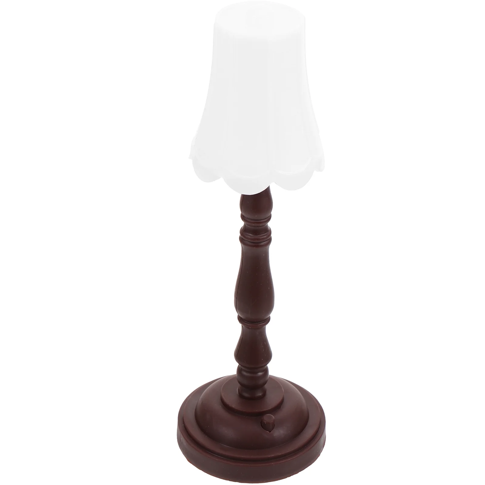 

House Mini Table Lamp Vintage Mini Table Light Miniature Desk Lamp Model