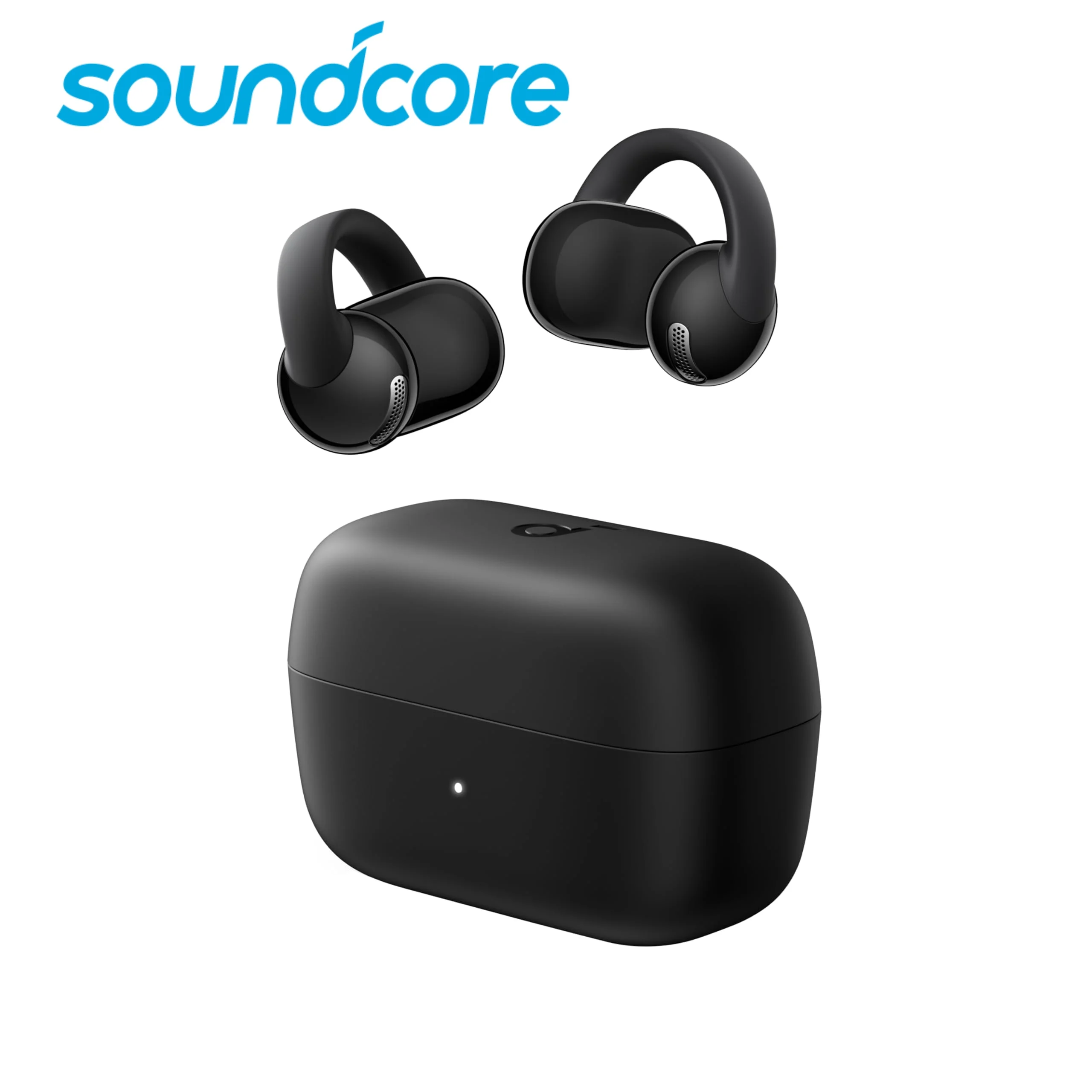 Фото Soundcore C50i от Anker, наушники с открытыми наушниками, наушники-клипсы, сверхкомфортный дизайн, гибкий зажим, драйверы 12 мм для мощных басов, №1