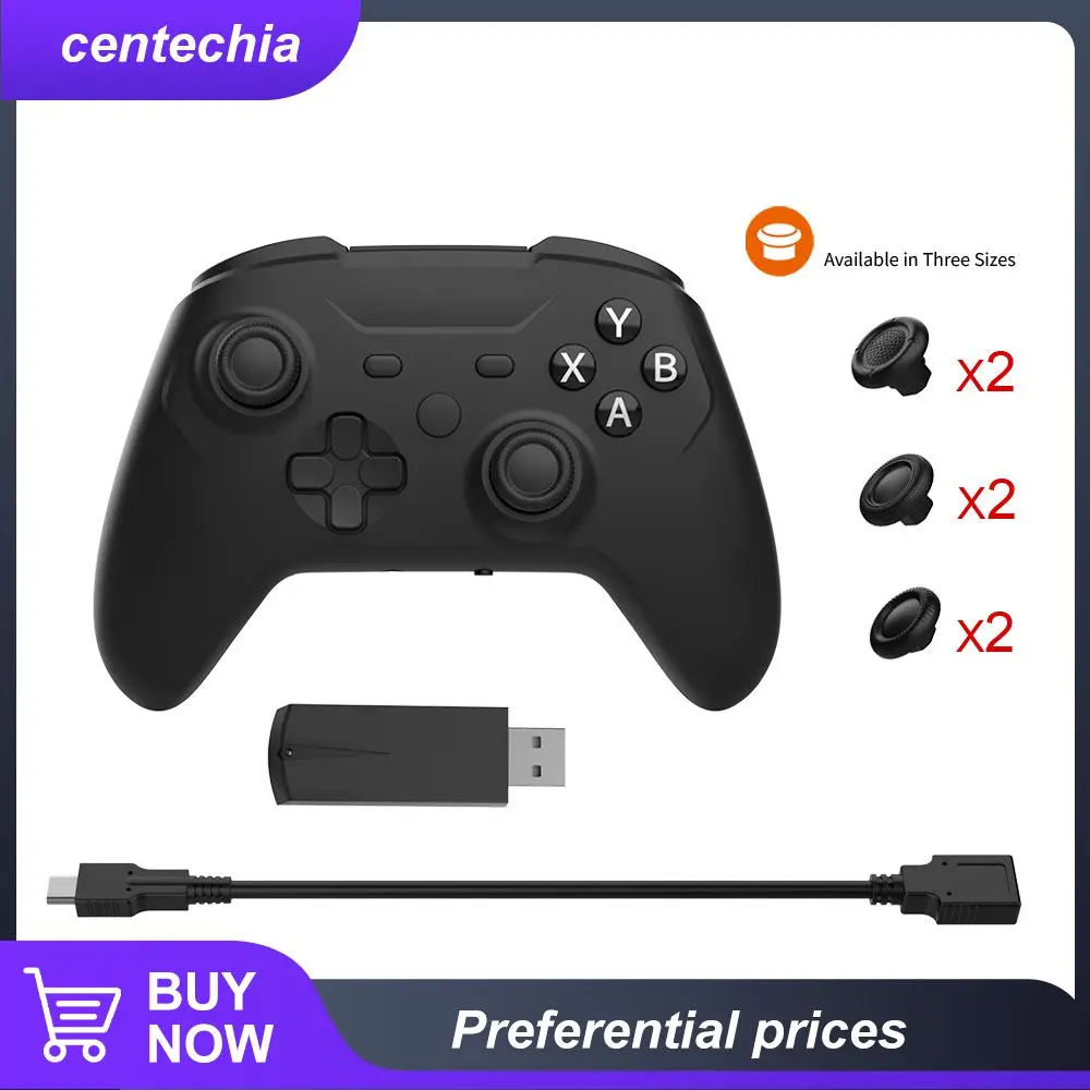 

Type-c Interface Sensitive And Smooth Game Controller With Vibration Joystick Super Compatibility Gamepad 2.4g Game Controller