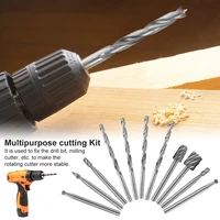 drill rotary tools cutting guide attachment kit precise carving rotary locator set for cutting wood ceramic tile drywall plastic