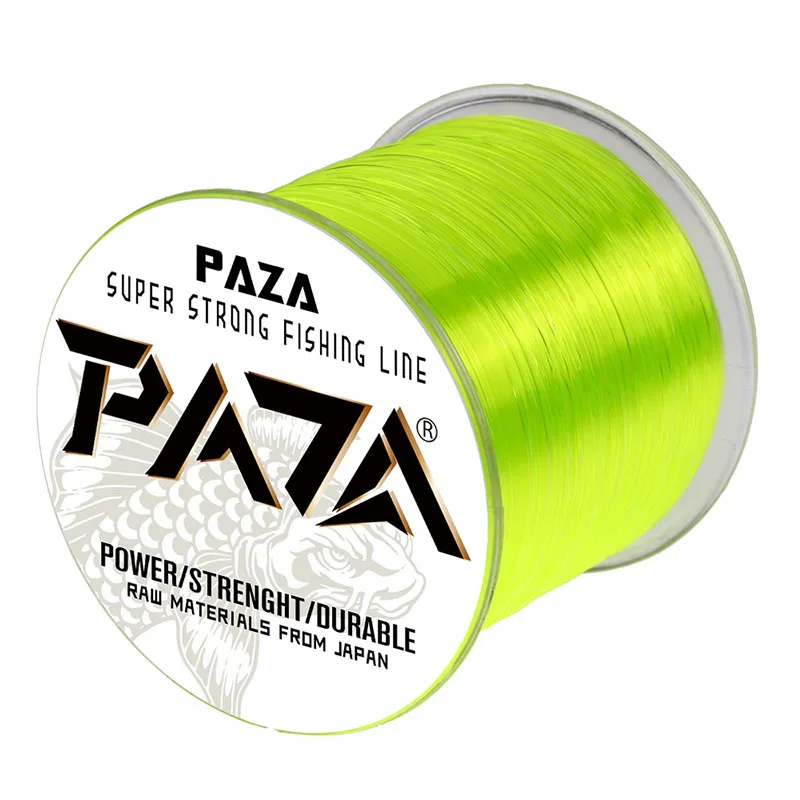

PAZA Brand Fishing Line Nylon Japan Monofilament Invisible Carp Fishing Fly Fishing Wire Freshwater Saltwater Smooth Pesca