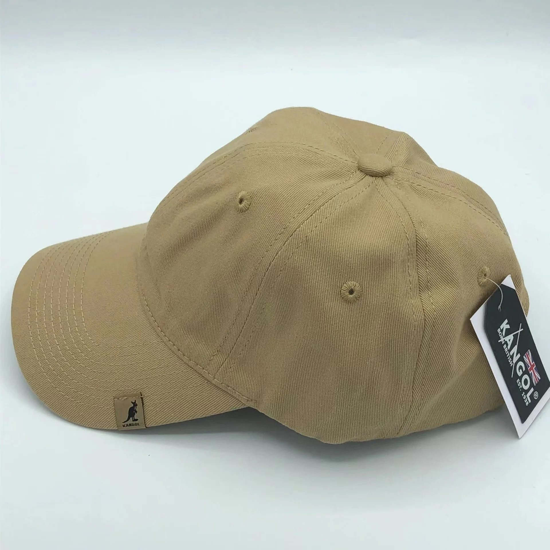 

Kangol Baseball Cap Sports Cap Solid Color Sun Hat Casual Fashion Outdoor Washed Cloth Hip Hop Hats for Men Women Unisex