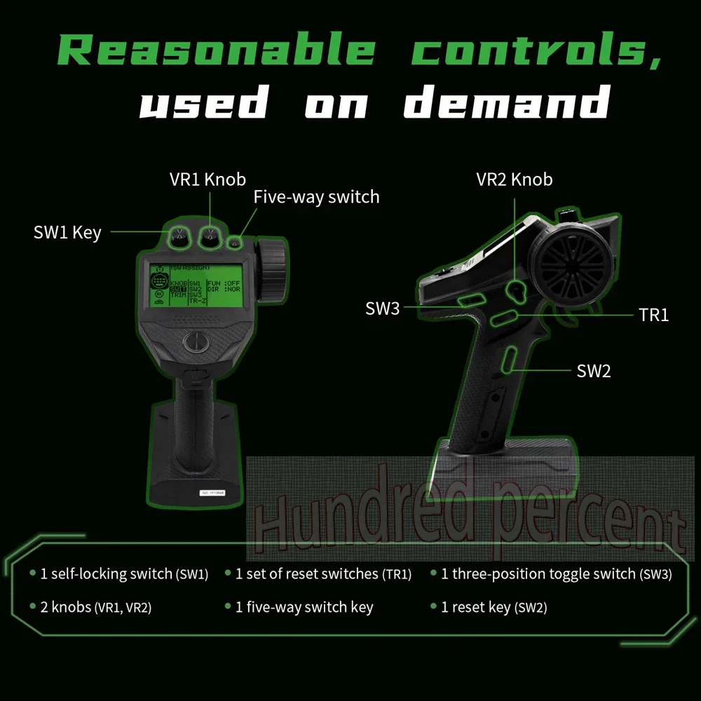 FLYSKY FS-G7P G7P 2.4G 7-канальный радиопередатчик ANT-протокола PWM PPM I-BUS SBUS Выход с FS-R7P R7P