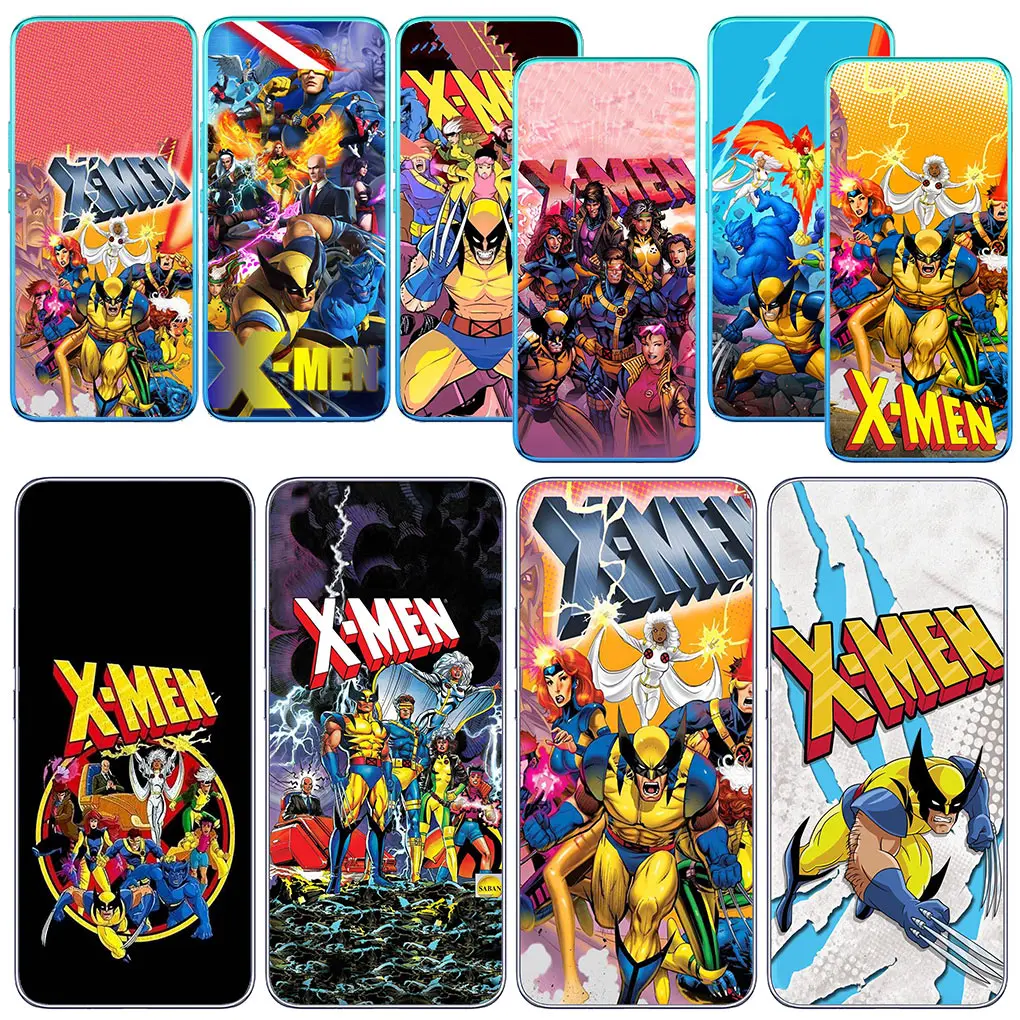 X Men Poster Xmens Marvel Phone Case for Samsung Galaxy A04 A05 A06 A14 A15 A16 A23 A34 A35 A54 A55 M23 M33 M52 M53 M31 M51 M21