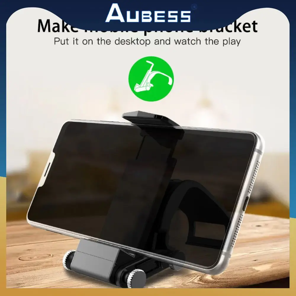 

Black Controller Mount Retractable Foldable Mobile Phone Stand Clip Lightweight High Quality Game Pad Accessories Plastic Stable