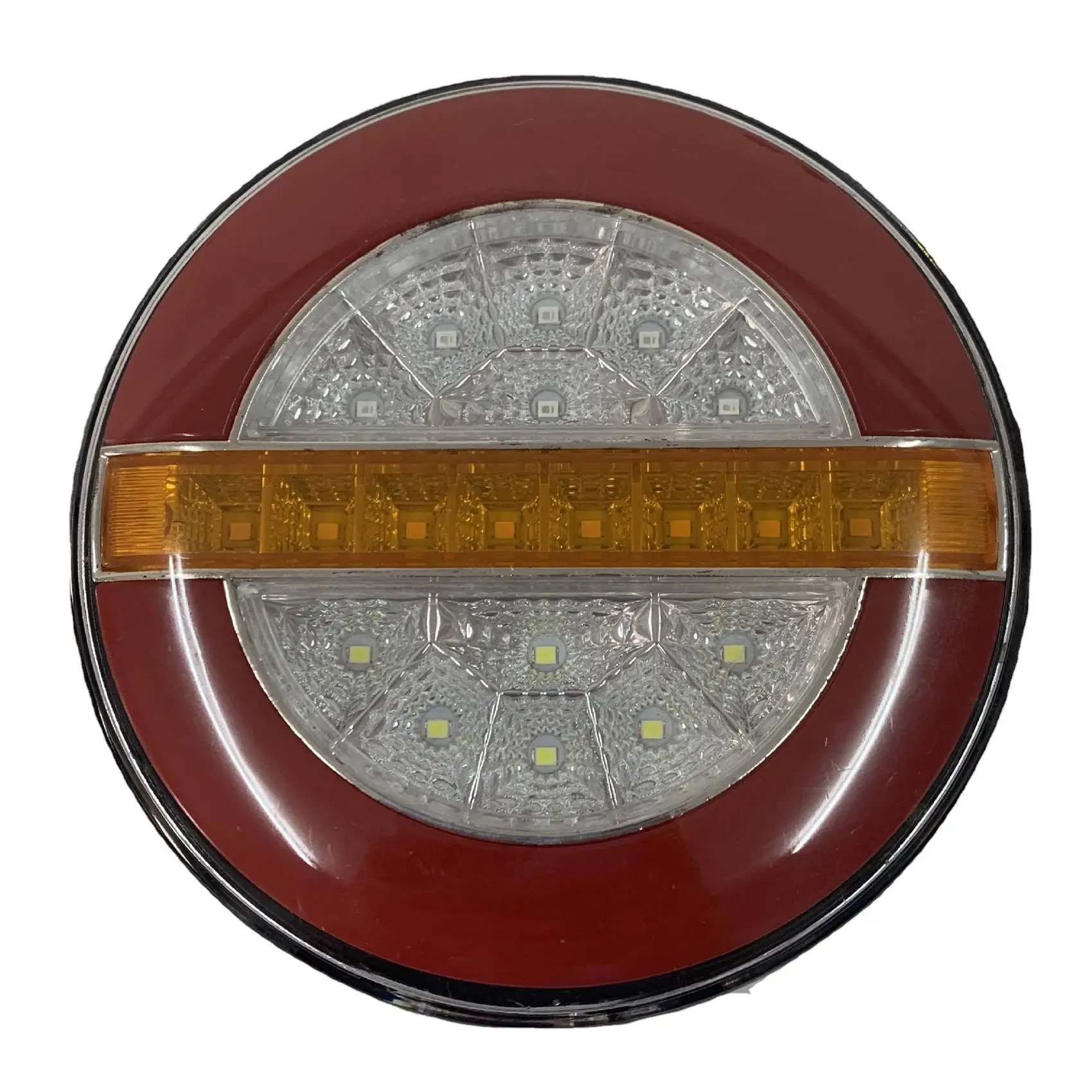 

4-дюймовая водонепроницаемая лампа указателя поворота, фонарь для прицепа, грузовика, задний тормоз, фонарь для RV, автомобиля, лодки, автобуса, фургона, фургона, 24 В