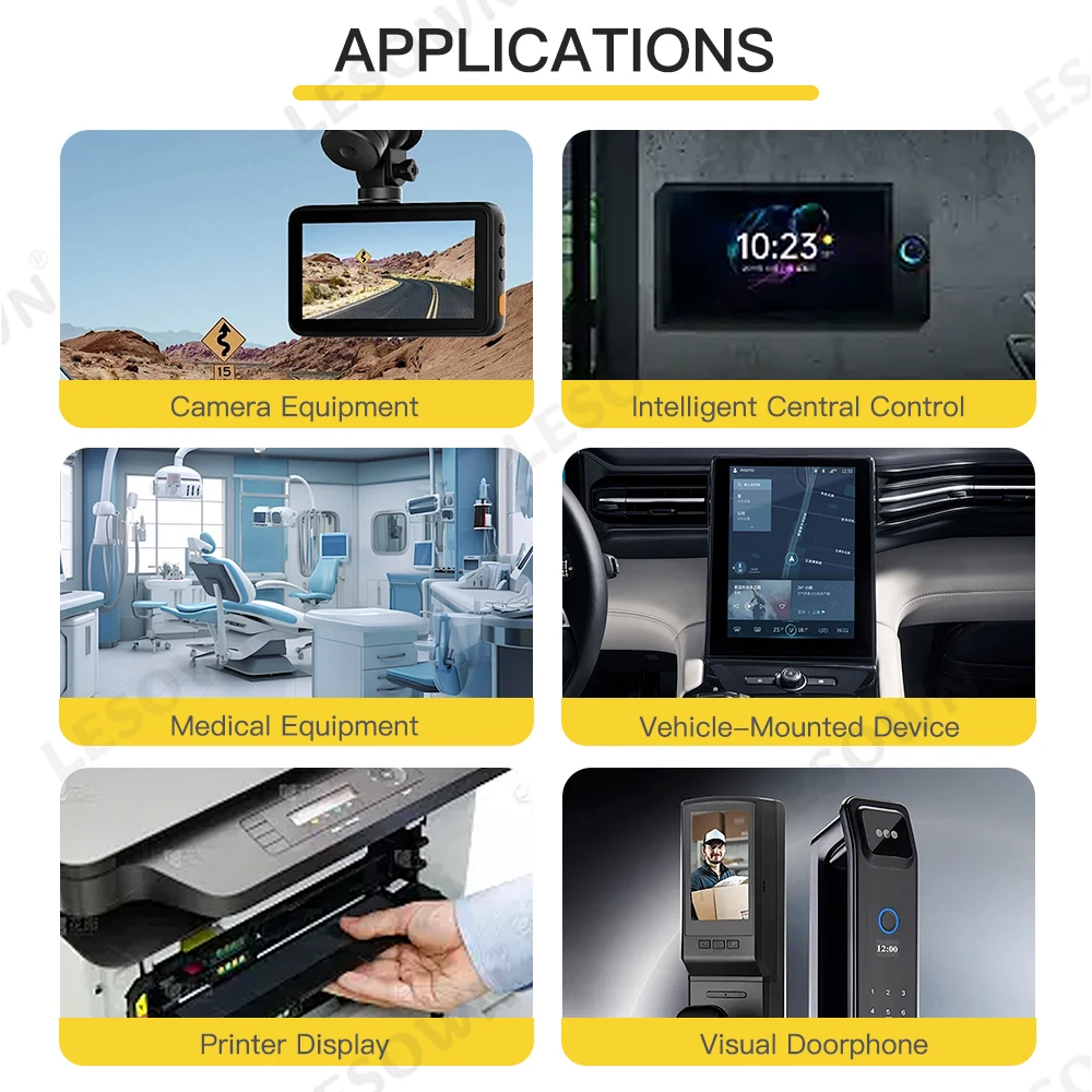 LESOWN 13 3-дюймовый модуль ЖК-дисплея eDP 30PIN HDMI VGA DC12V 1A 1920x1080 IPS емкостный сенсорный