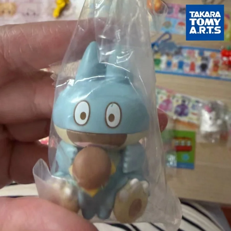 Фото Брелок-подвеска Takara Tomy Pokemon Peaceful Place Diner с Пикачу, Манчлаксом, Пиплупом, Пичу, игрушка-капсула, украшение для сумки №2