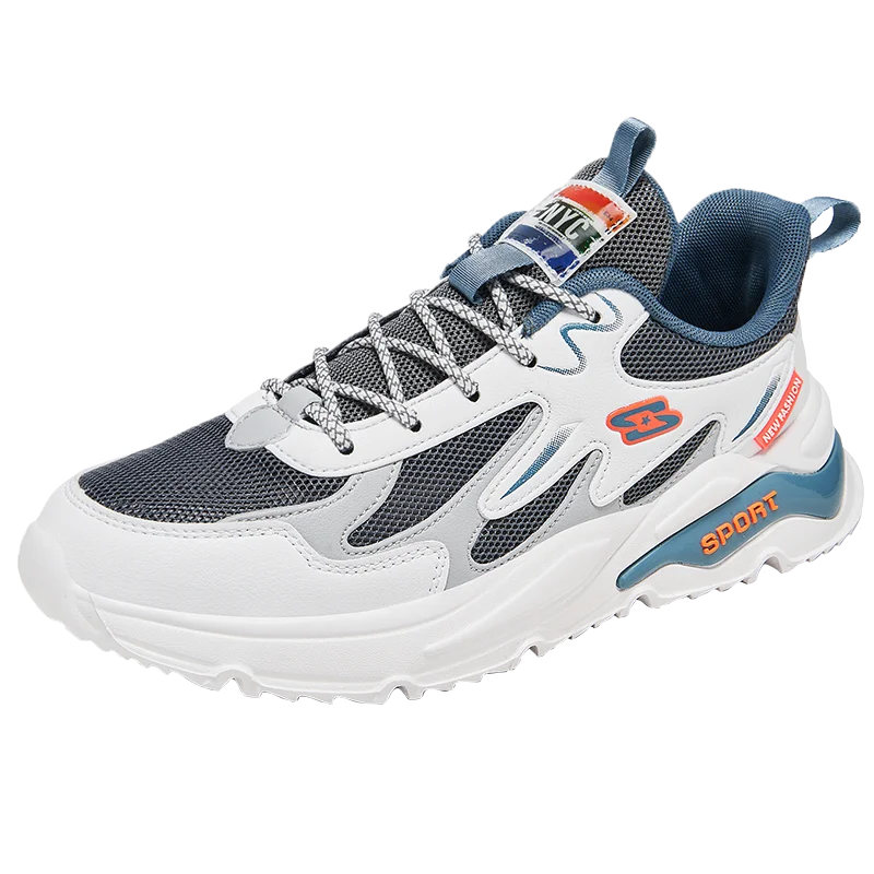 

Новинка светильник спортивная обувь Однослойная проницаемая сетчатая Летающая обувь повседневная мужская обувь мужские кроссовки для бег...