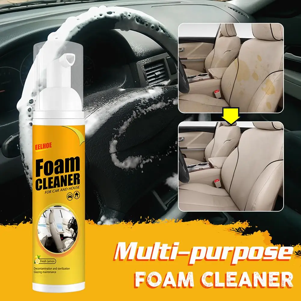 

Multi-purpose Car Foam Cleaner Surfactant Interior Multi-functional Rust Remover Supplies Decontamination Cleaning Agent
