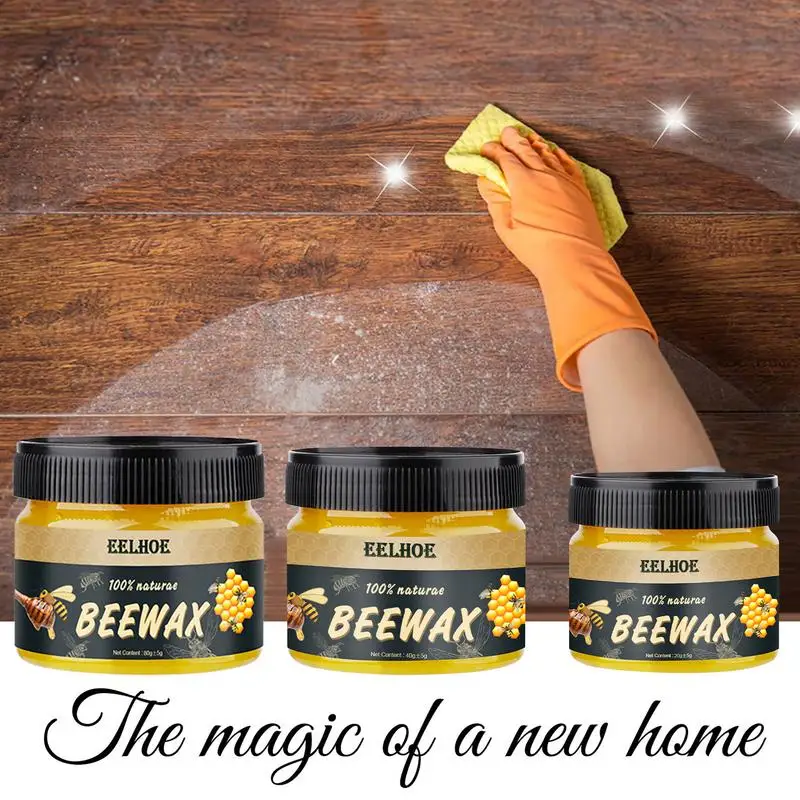 

Furniture Polishing Beeswax Wood Seasoning Beewax Natural Beeswax Wooden Floor Cleaning Maintenance Polished Brighten Care Wax