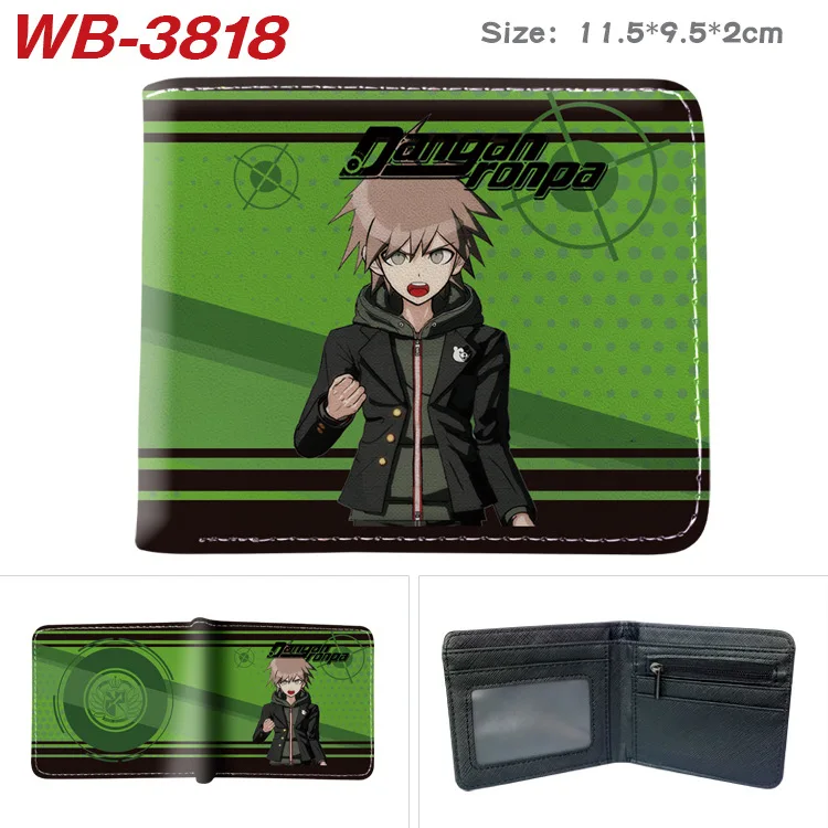 E-Mell Danganronpa: Trigger Happy Havoc Monokuma Naegi Makoto Kirigiri Kyoko yasuhiro taeko Junko Enoshima Short Wallet