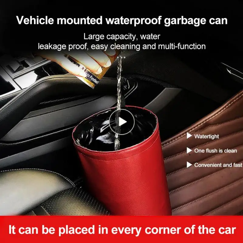 

Автомобильная мусорная корзина, складное Портативное Многофункциональное складное ведро, вместительное многофункциональное ведро для стайлинга автомобиля, контейнер для мусора