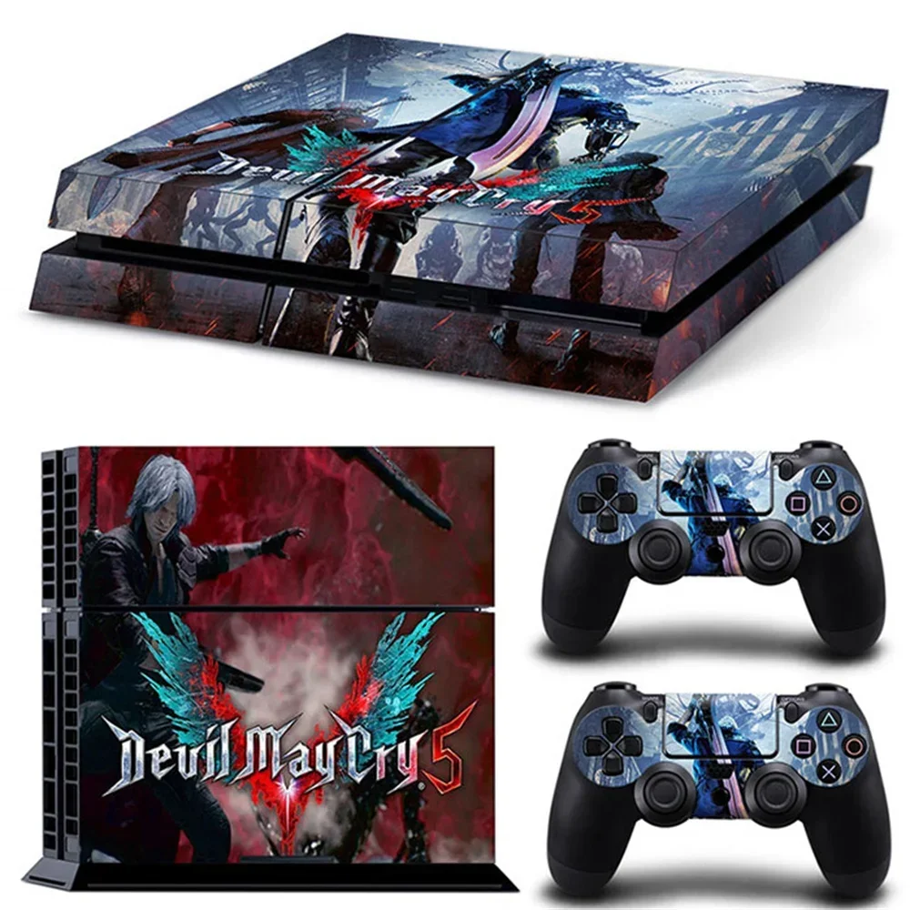 Аксессуары для игр Devil Maycry виниловые наклейки на кожу консоли PS4 и 2 шт.