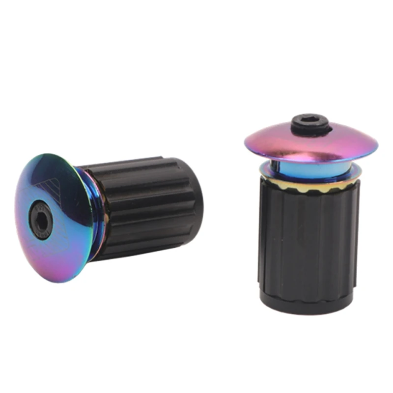 

Bicycle Handlebar End Plug Aluminum Alloy Bar End Cap Ultralight Handle Bar Grips End Plugs For 22.2Mm MTB Handlebar