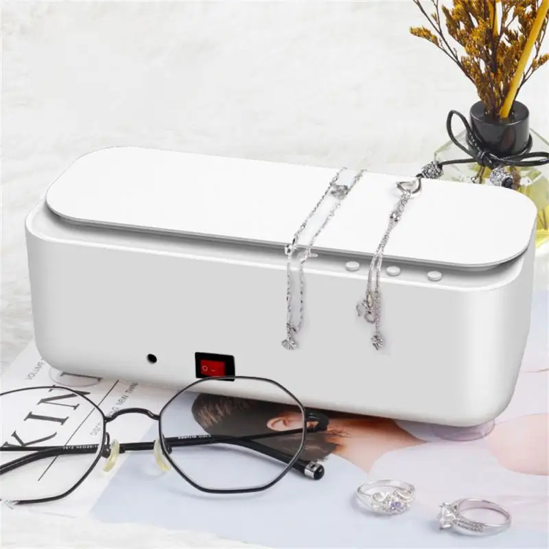 

High Frequency Vibration Cleaning Device Acoustic Vibration Cleaner 45000hz Washing Jewelry Glasses Portable Wash Cleaner Small