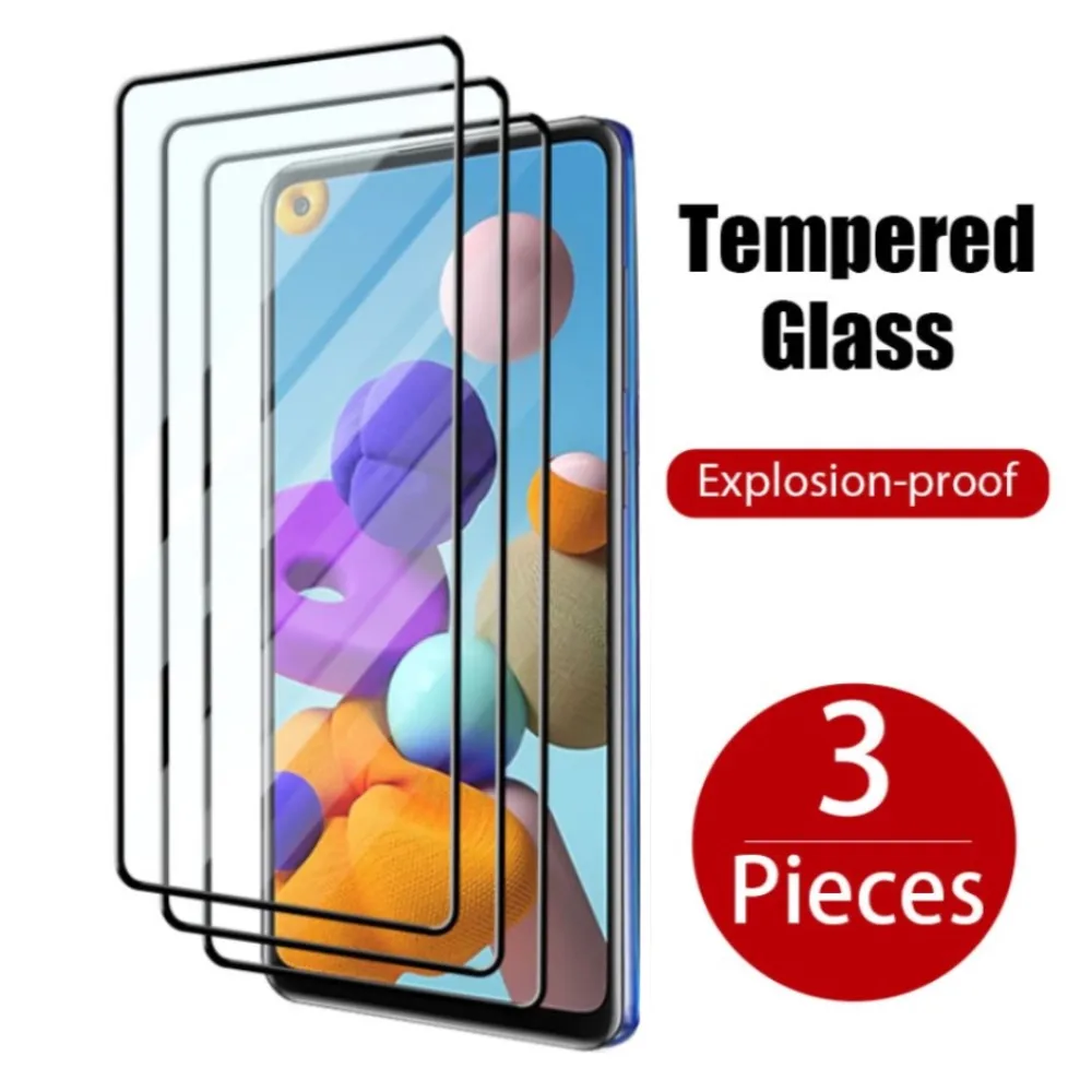3pcs 9d screen protector for samsung a51 a71 a31 a21s a41 protective glass for galaxy a50 a70 a40 a30 a20 a20e a10 a10e glass free global shipping