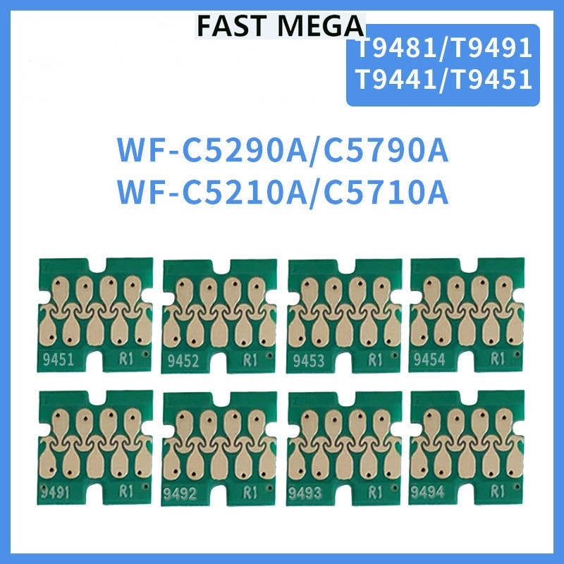 Применимо к чипу чернильного картриджа Epson WF-C5290A C5790A C5210 C5710 T9481 T9441